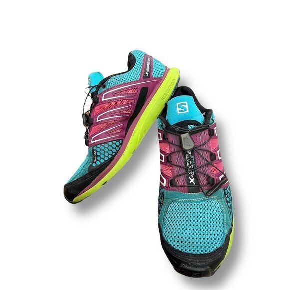 Salomon X-Scream Women's Running Shoes Multicolor Size 9 - Picture 10 of 14